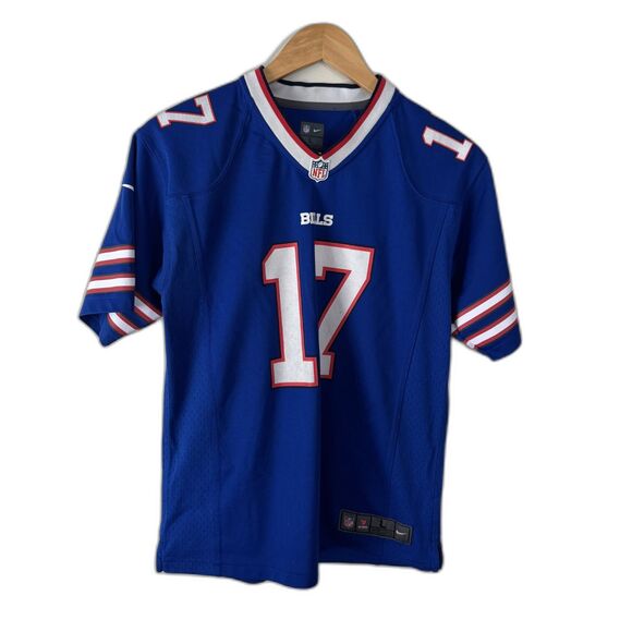 Nike Buffalo Bills NFL Josh Allen Jersey blue youth size large - Picture 1 of 13